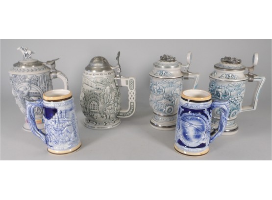 Lot Of Decorative Steins