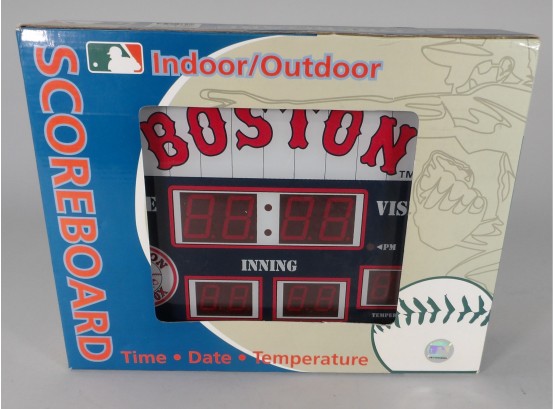 Boston Red Sox Indoor Outdoor Scoreboard