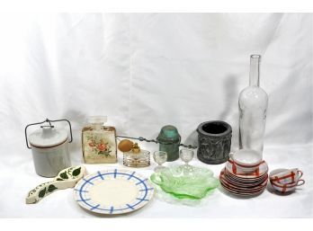 Vintage Pottery & Glass Lot