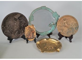 Lot Of Misc. Bas Relief Items