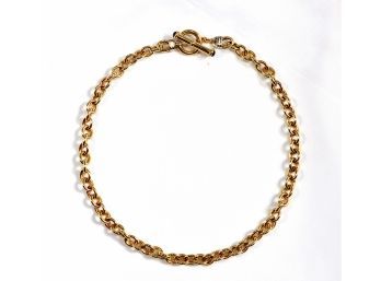 Solid 14K Gold Chain Necklace - 25.3 Grams