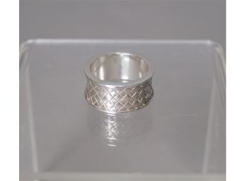 Thistle & Bee Sterling Ring, Size 7