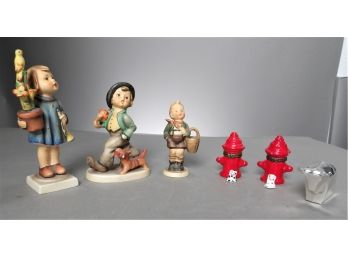 3 Hummels & Other Figurines