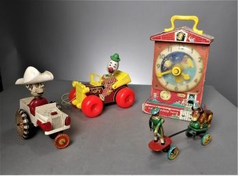 4 Vintage Toys
