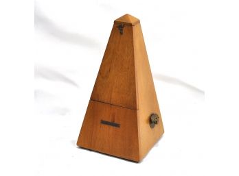 Vintage Seth Thomas #7 Metronome W/wood Cabinet Works Well