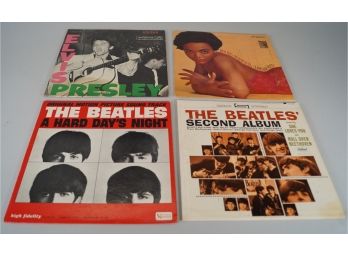 Elvis, Eartha Kitt, And The Beatles Albums