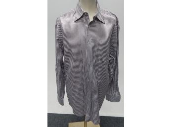 Peter Millar Men's Dress Shirt Size Large