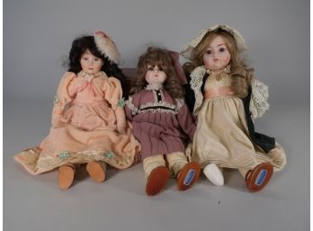 3 Fancy Dolls
