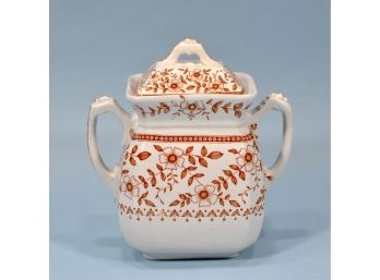Vintage Munich Dalehall Pottery England Tea Caddy