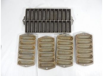 Vintage Cast Iron & Aluminum Muffin Corn Forms