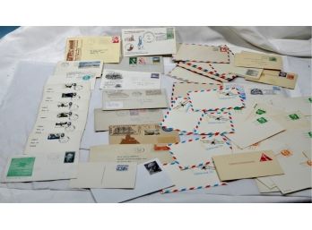 Lot 70+  Vintage US Postal Covers & Cards First Issues