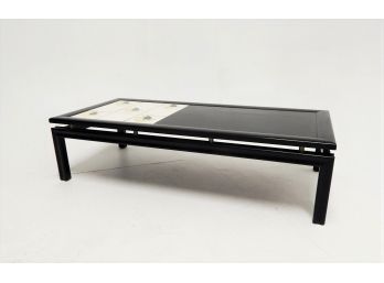 MCM The Tilers Black Lacquer Coffee Table