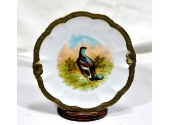Vintage BAVARIA Decorative Bird Plate