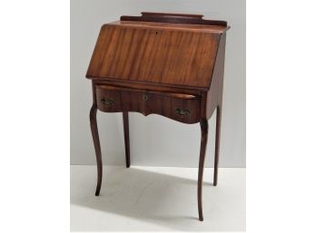 Antique Mahogany Drop Down Desk