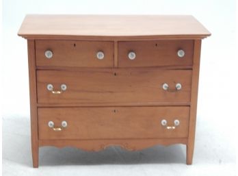 Two Over Two Draw Maple Dresser