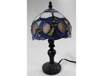 Tiffany Style Leaded Glass Table Lamp