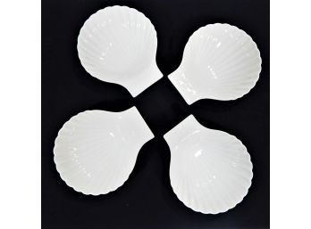 Four Apilco France Shell Serving Dishes