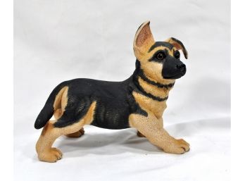 Original Vintage Kathy Wise German Shepperd Puppy Figurine