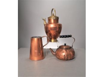 Vintage Copper Vessels