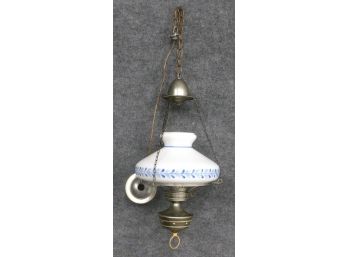 Vintage Hanging Parlor Lamp