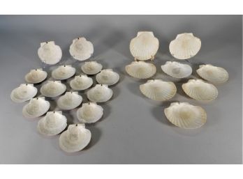 Set Of 23 Shell Seafood Dishes