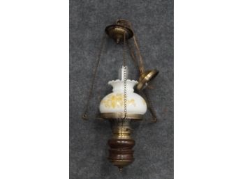Vintage Hanging Parlor Lamp