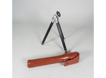 Vintage ISING German Tripod With Leather Case