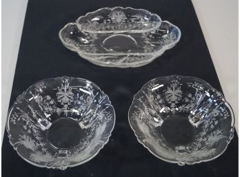 Vintage Heisy Glassware