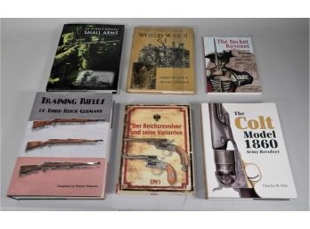 Lot Of 6 Books On Firearms