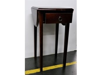 Antique Mahogany Dropleaf Side Table