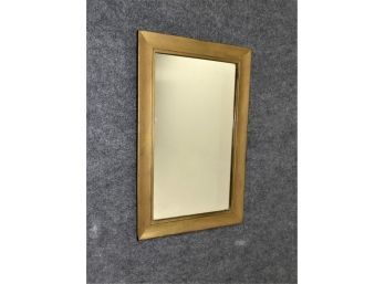 Vintage Mirror With Gold Frame
