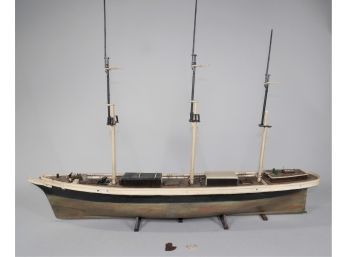 Vintage Plastic Model Ship