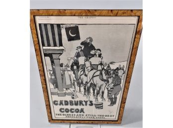 Cadbury's Cocoa Advertise Page  12/23/1899
