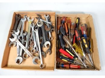 Estate Toll Lot: Screwdrivers, Wrenches