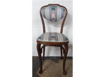 Chair With Fabric Seat And Back