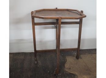 Antique Arts & Crafts Oak 'ReverTable' Folding Table