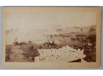 Antique Battle Scene Photograph By Allen & Rowell, Boston