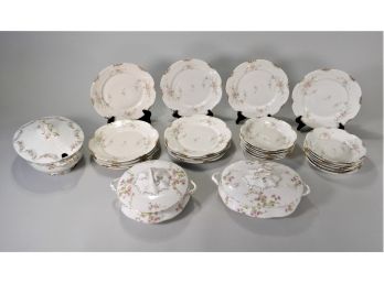 27 Pieces Of Warwick Porcelain China
