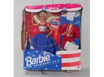 Vintage 1991 Barbie For President Doll