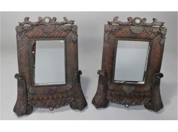 Pair Of Table/Wall Mirrors
