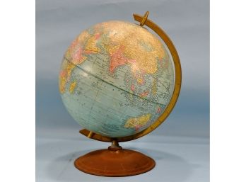 Vintage Gram's Imperial 12' World Globe Metal Stand