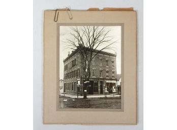 Antique Photograph First National Bank, Madison NJ