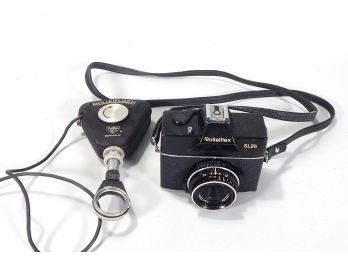 Vintage ROLEIFLEX SL 26  Film Camera With Flash