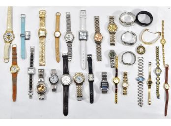 Lot 30 Watches Men's & Lady's