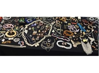 Large Lot Of Costume Jewelry #2