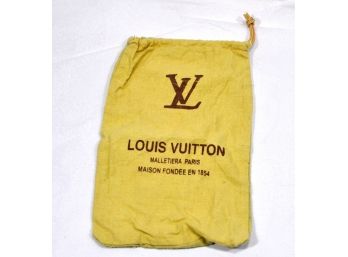 Vintage Louis Vitton Cotton Shoe Bag