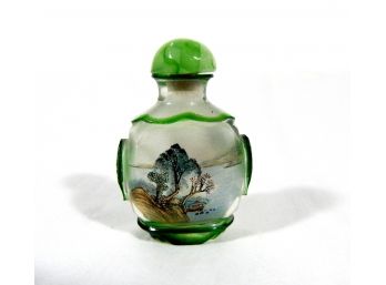 Vintage Peking Glass Chinese Snuff Bottle
