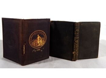 Lot 2 Antique Books 1846 & 1861