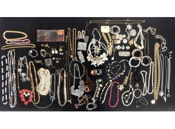 Large Lot Of Costume Jewelry #9