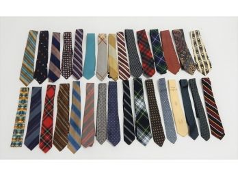 Large Group Of Vintage Boy's Ties